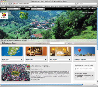Spain.Info homepage