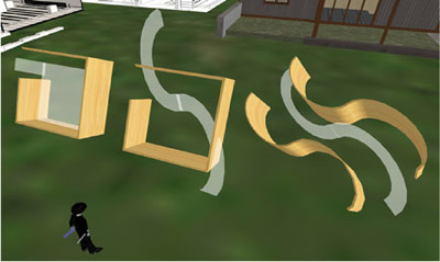 Lavorare con i PRIM in Second Life: centralità del possibile geometrico