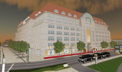 Berlino su Second Life: la Kaufhaus des Westens