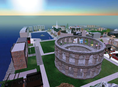 Second Life: architettura senza urbanistica? Un esempio di pastiche urbano