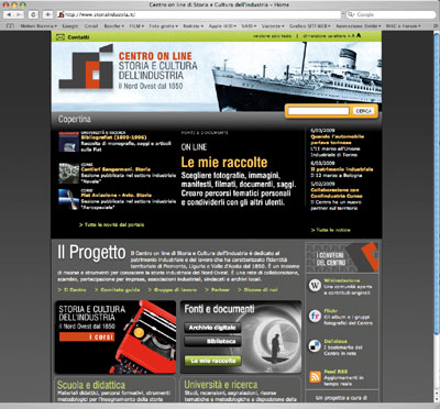 Centro online di storia e cultura dell’industria